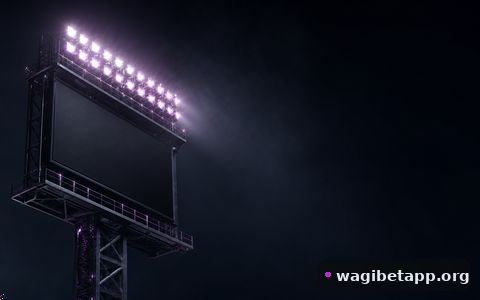 Stadium scoreboard