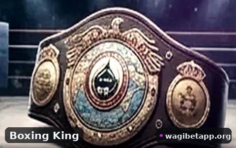 Boxing King banner at wagibet