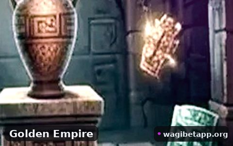 Golden Empire banner at wagibet